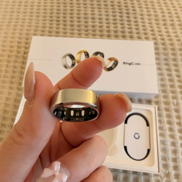 RingConn Smart Ring Set - Silver - Picture 3 of 10